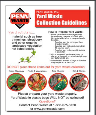 Yard Waste Guidelines